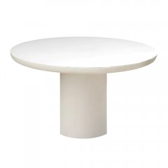 DINING TABLE LIME PLASTER OFFWHITE 150 - DINING TABLES